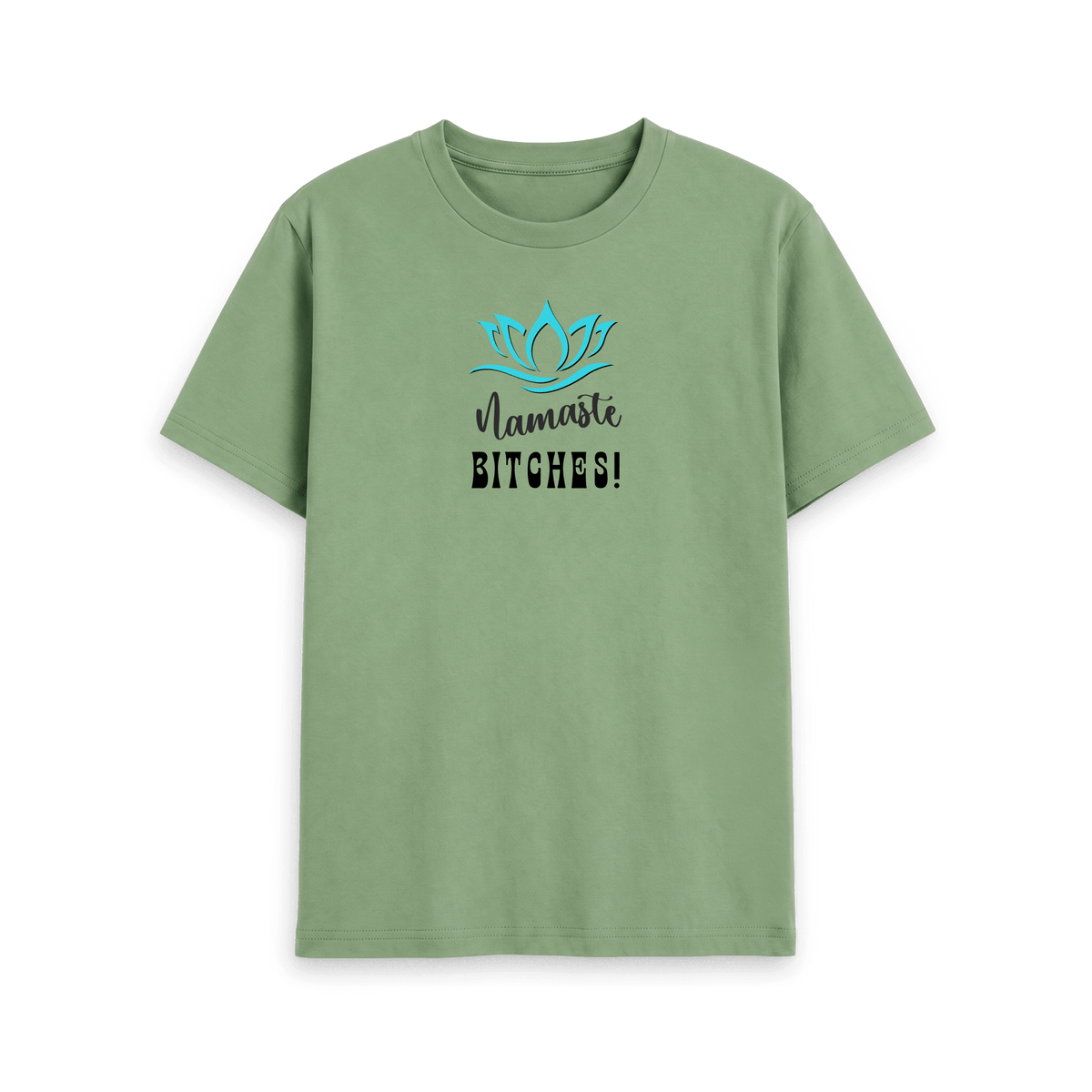 Sage Printed T-shirt Front