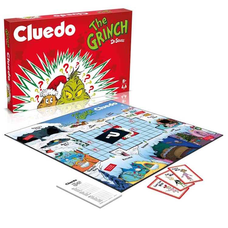 The Grinch Cluedo Christmas Board Game