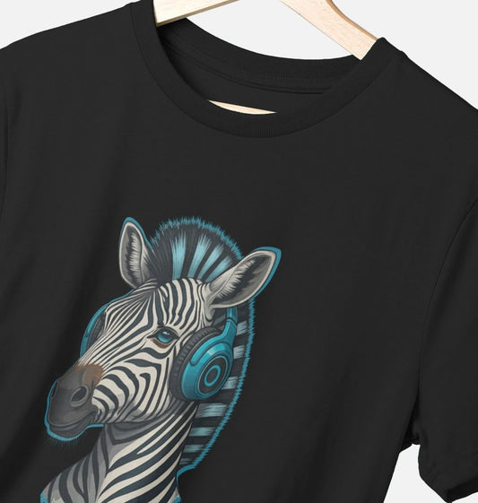 Cool Zebra Organic Cotton T-Shirt for Men