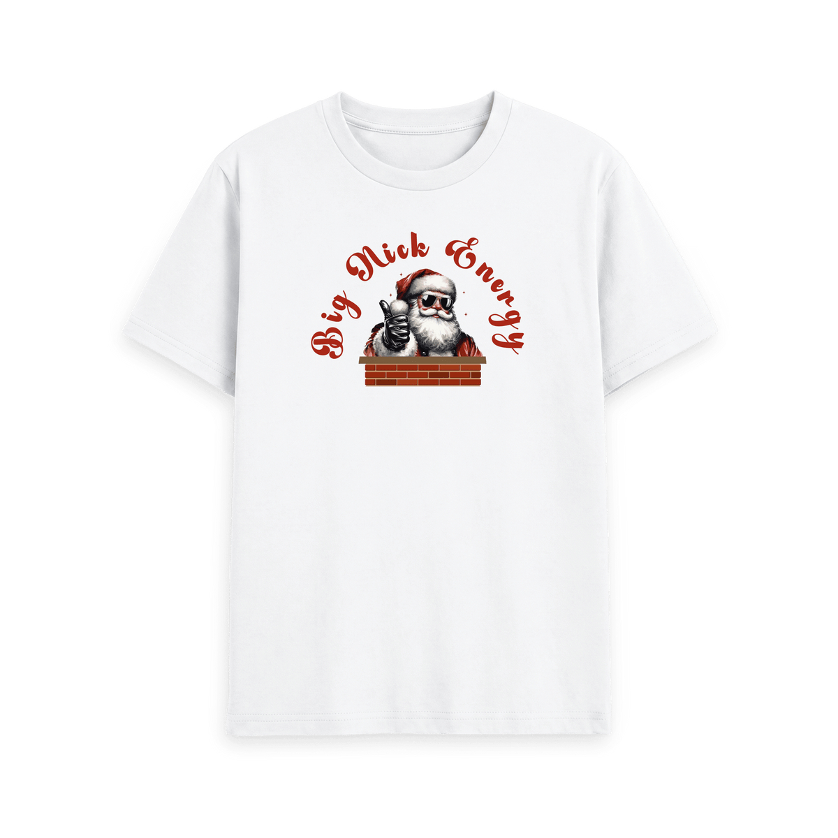 White Printed T-shirt Front