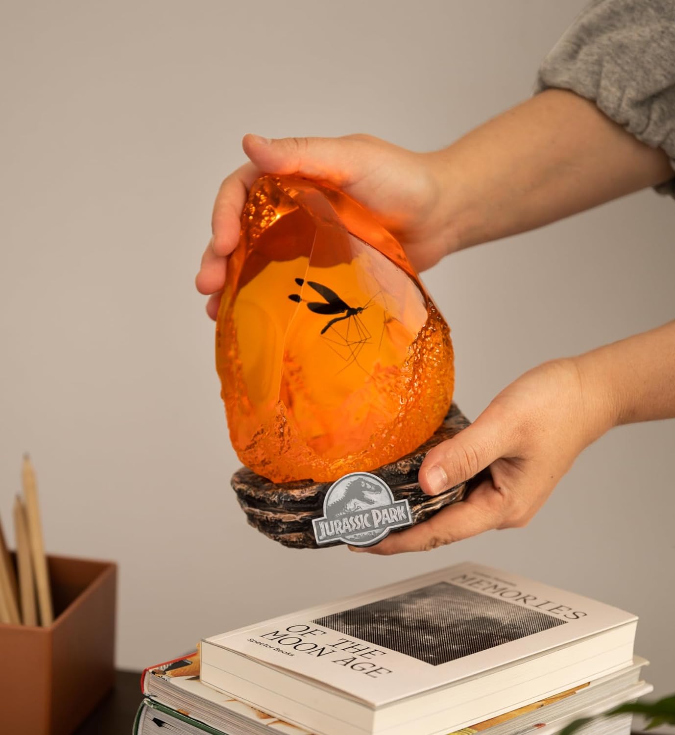 Jurassic Park Amber Lamp