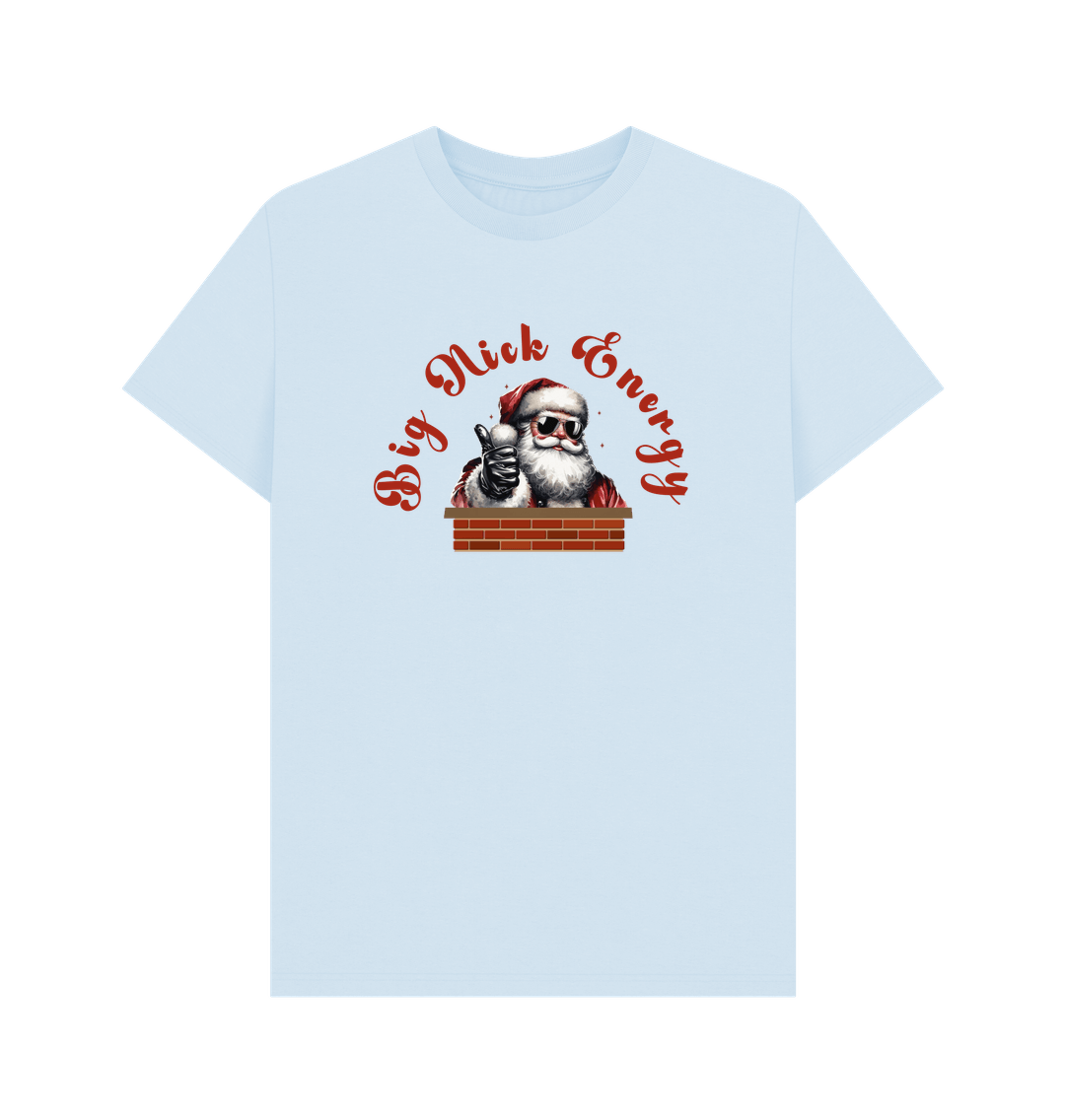 Sky Blue Printed T-shirt Front