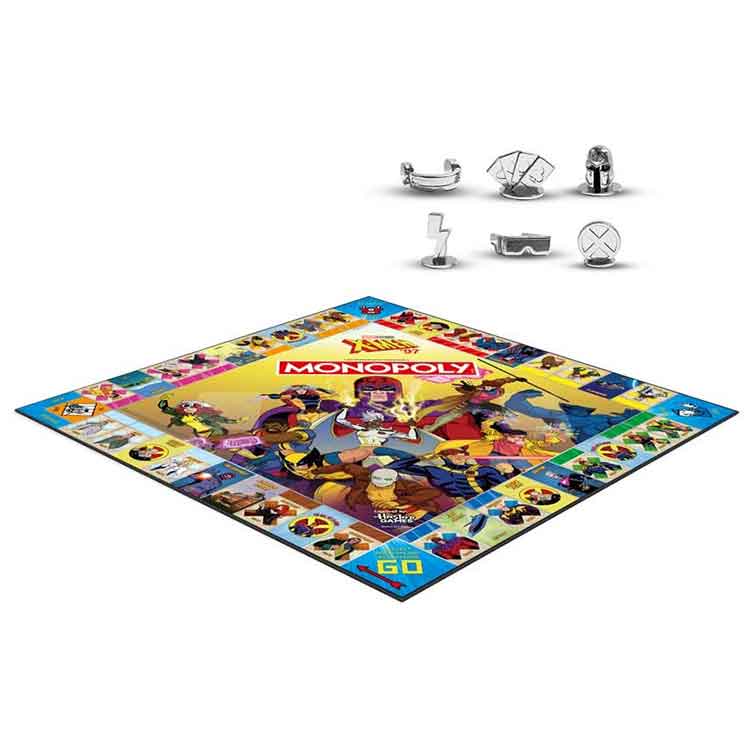 X-Men '97 Monopoly Board Game – Marvel Monopoly for X-Men Fans