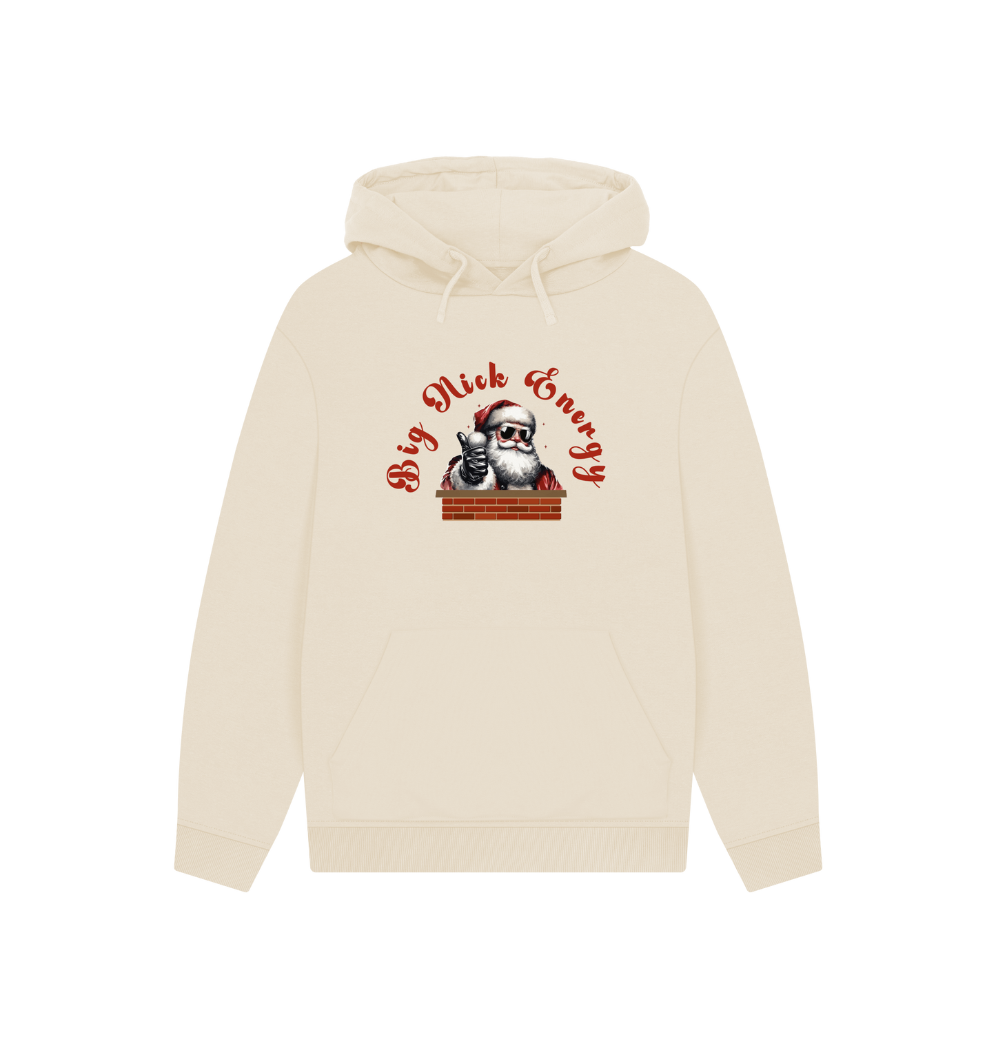 Oat Printed Hoody Front