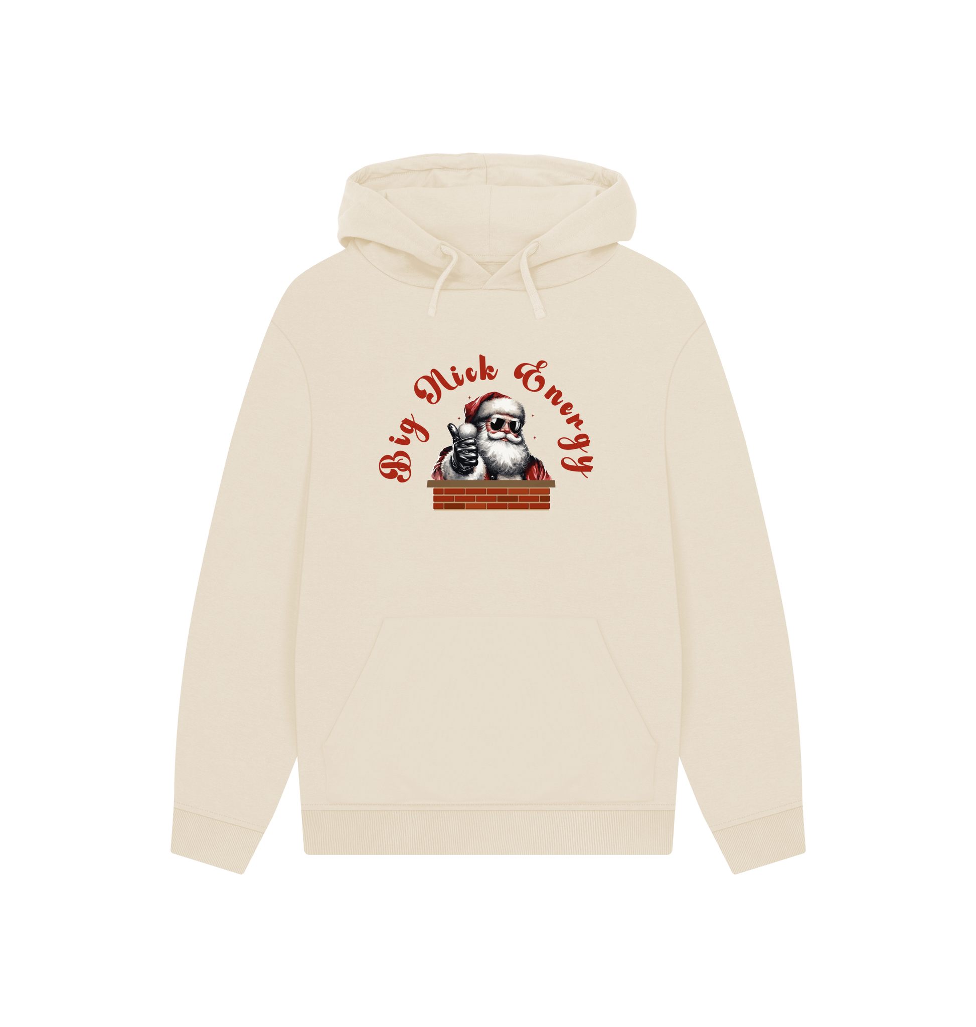 Oat Printed Hoody Front