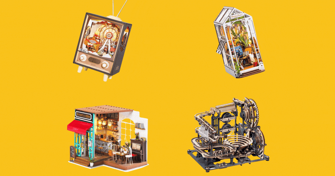 Unique puzzles and models from Genius Gifts – perfect gifts for builders, thinkers, and creative minds.